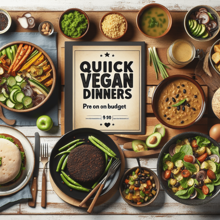 Quick Vegan Dinners on a Budget