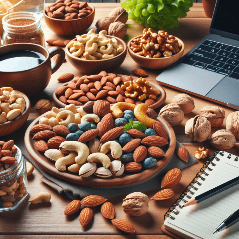 Nut-Based Snacks for Sustained Energy at Work