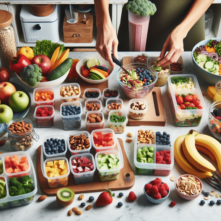 Healthy Snack Prep: Planning Your Week of Workplace Eating