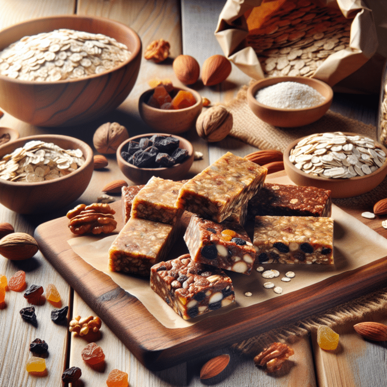 Homemade Energy Bars: A Perfect Snack for Work