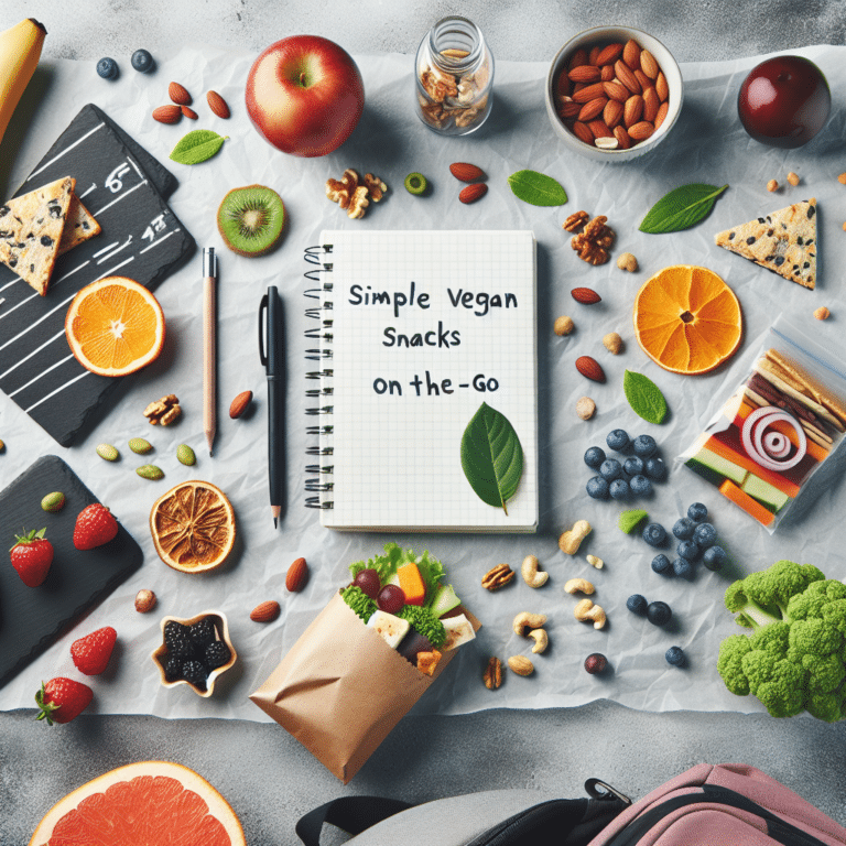 Simple Vegan Snacks for On-The-Go