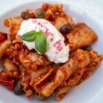 garlic ricotta pasta